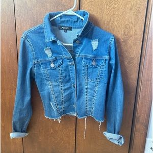 Cropped Jean Jacket